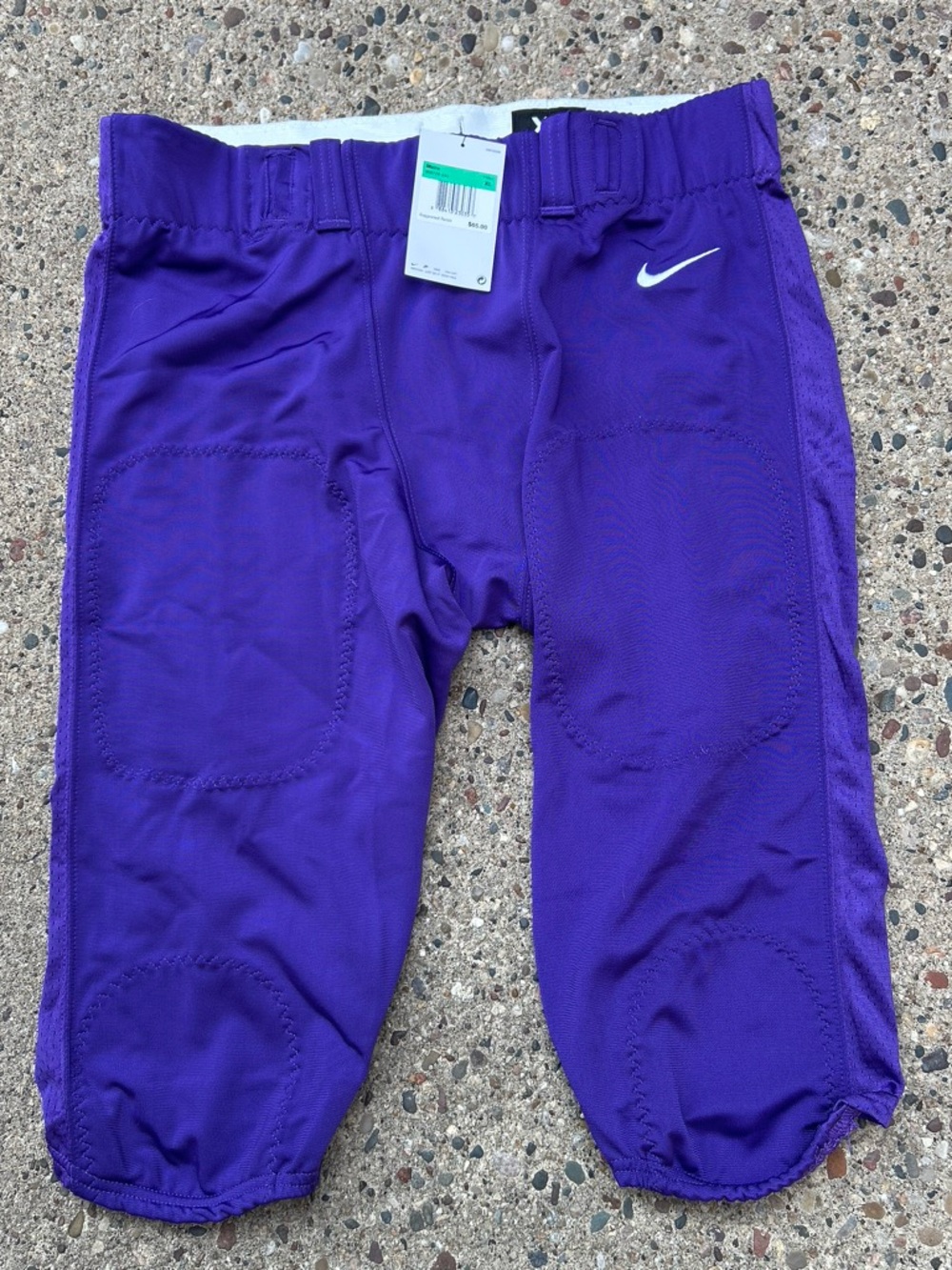 Nike Men’s Football Pants, Purple, size XL